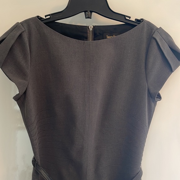 Laundry grey dress with belt - Picture 3 of 5